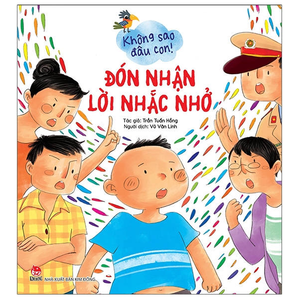 Bộ sách Không sao đâu con - Đón nhận lời nhắc nhở